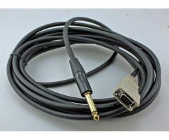 TMC11010   MDR connector to 1/4 inch 15 ft cable